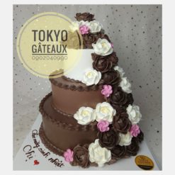 Bánh sinh nhật Hoa socola