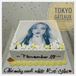 Bánh sinh nhật In ảnh hiện đại