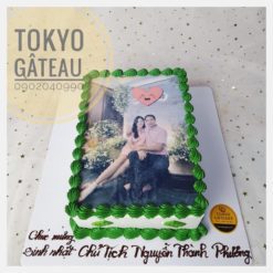 Bánh sinh nhật In ảnh đơn giản