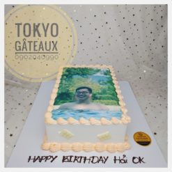 Bánh sinh nhật In ảnh đơn giản