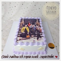 Bánh sinh nhật In Ảnh Đơn Giản
