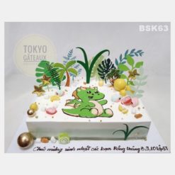 Bánh sinh nhật Hai chú khỉ con