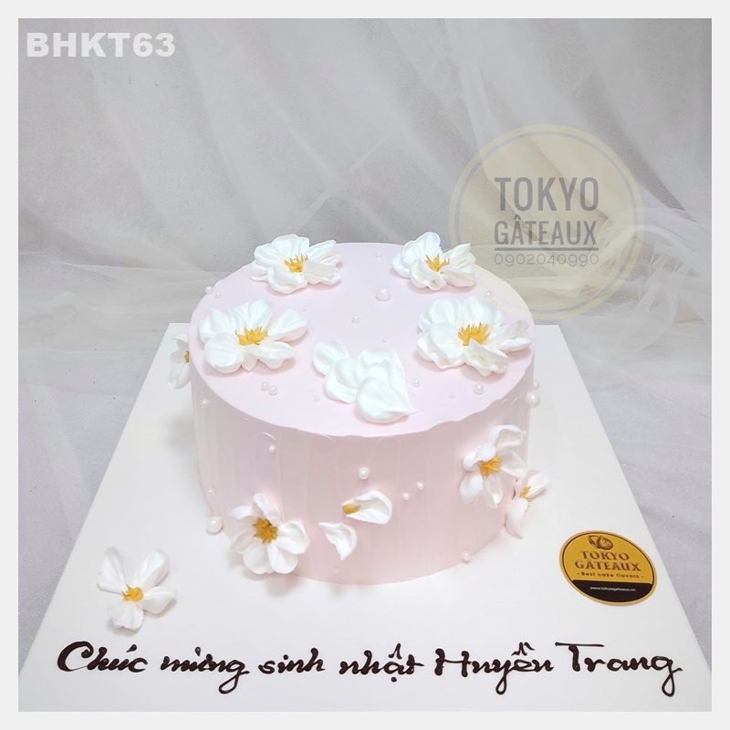 Bánh sinh nhật Snowy Flower