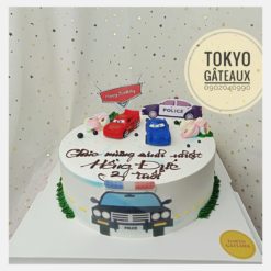 Bánh sinh nhật oto cảnh sát