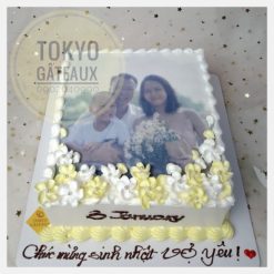 Bánh sinh nhật In ảnh hiện đại