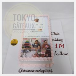 Bánh sinh nhật In Ảnh Đơn Giản