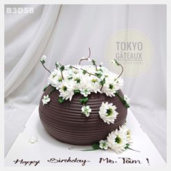 Bánh sinh nhật Bình hoa tiểu cúc