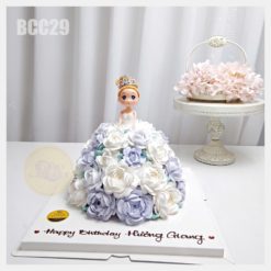 Bánh sinh nhật Công Chúa Váy Hoa