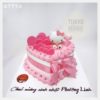 Bánh sinh nhật Kitty Hồng Baby