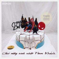 Bánh sinh nhật Người nhện cool ngầu