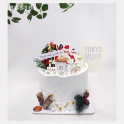 Bánh sinh nhật Chim cánh cụt Merry Christmas