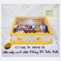 Bánh sinh nhật In ảnh đơn giản