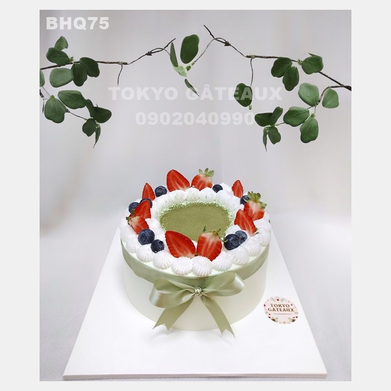 Bánh sinh nhật Dâu Matcha