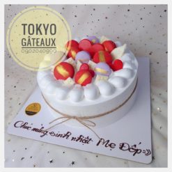 Bánh sinh nhật Macaron tình yêu