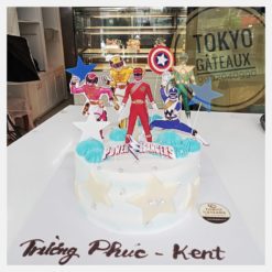 Bánh sinh nhật 5 anh em siêu nhân