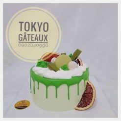 Bánh sinh nhật Kem trà xanh tan chảy