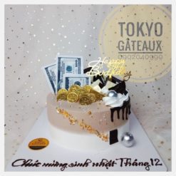 Bánh sinh nhật Vảy vàng tài lộc