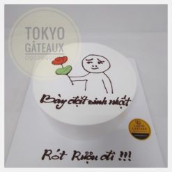 Bánh sinh nhật Rót rượu đi