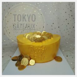 Bánh sinh nhật Thỏi vàng tài lộc