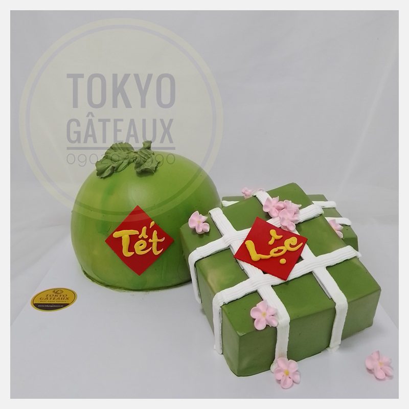 Bánh sinh nhật Bánh chưng Tết tài lộc