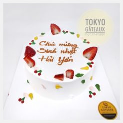 Bánh sinh nhật Vườn dâu xinh