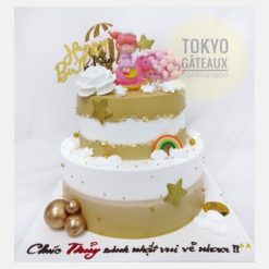 Bánh sinh nhật Bé gái ngựa bập bênh