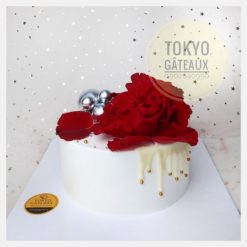 Bánh sinh nhật Bông hồng nở rộ