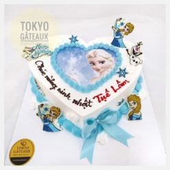 Bánh sinh nhật Trái tim Elsa