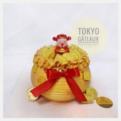 Bánh sinh nhật Thần tài gõ cửa