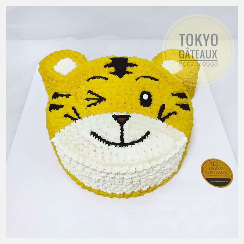 Bánh sinh nhật Chú hổ tinh nghịch