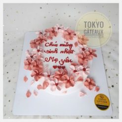 Bánh sinh nhật Vòng hoa hồng nhí