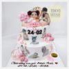 Bánh sinh nhật Búp bê công chúa 2 tầng