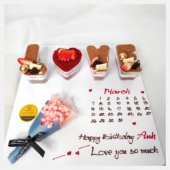 Set bánh sinh nhật LOVE