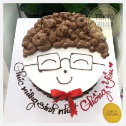 Bánh sinh nhật Cậu Bé Tóc Xoăn