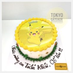 Bánh sinh nhật In ảnh Pikachu