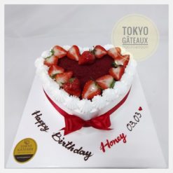 Bánh sinh nhật Dâu tây đỏ mọng