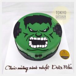 Bánh sinh nhật Hulk giận dữ