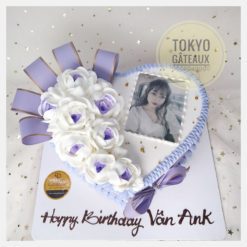 Bánh sinh nhật Hoa hồng tình yêu