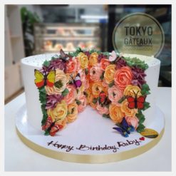 Bánh sinh nhật Khu vườn sắc màu