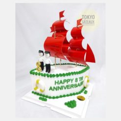 Bánh sinh nhật Tạo hình chiếc thuyền