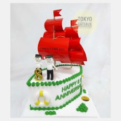 Bánh sinh nhật Tạo hình chiếc thuyền