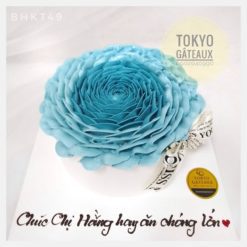 Bánh sinh nhật Hoa xanh yêu thương