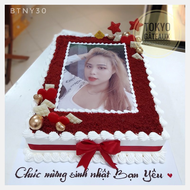 Bánh sinh nhật In Ảnh Cẩm Nhung