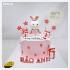 Bánh sinh nhật Bunny with stars