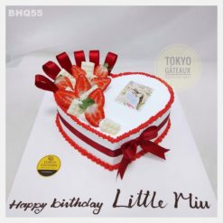 Bánh sinh nhật Dâu tây in ảnh