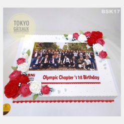 Bánh sinh nhật Hoa hồng đỏ