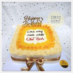 Bánh sinh nhật Bông lan trứng muối