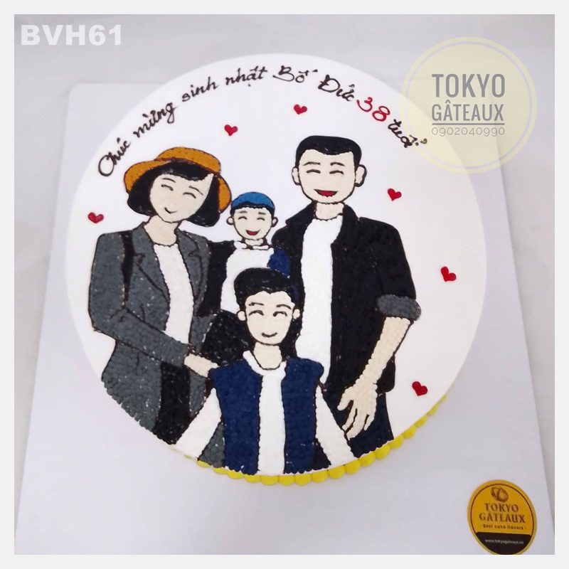 Bánh sinh nhật Gia đình nhỏ