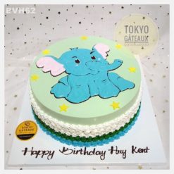 Bánh sinh nhật Voi Con Đáng Yêu