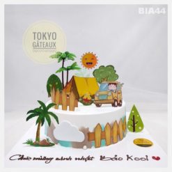 Bánh sinh nhật Trại hè vui vẻ